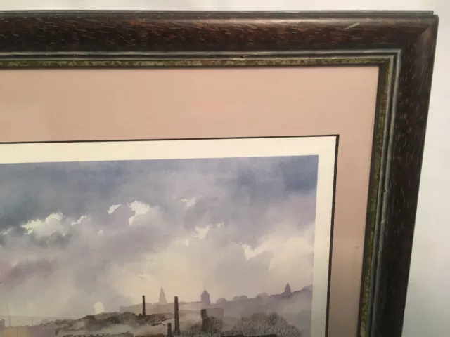 Vintage Traynor Industrial Winter Limited Edition Print Mounted And Frame 3