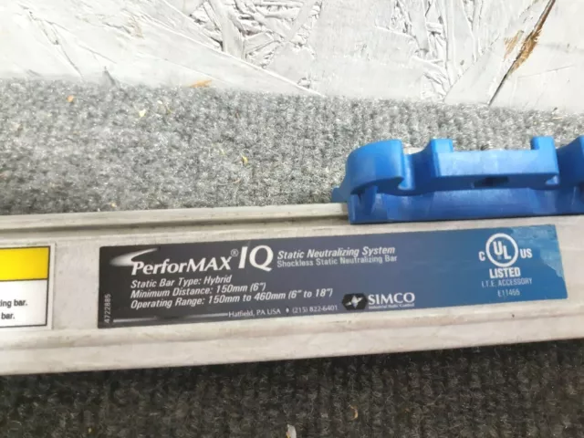 Performax IQ Static Shockless Neutralizing Bar "Hybrid" Bar 42-1/2" Long  Q99