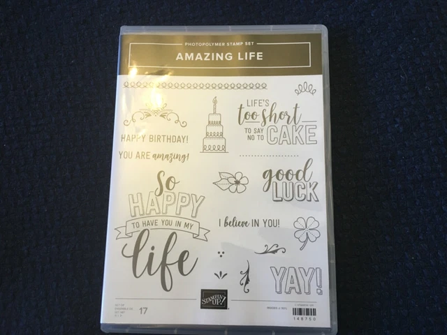 Stampin up - Amazing Life Stempelset