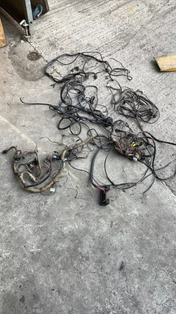 Porsche 924 early main wiring loom, harness, complete with engine bay section, u