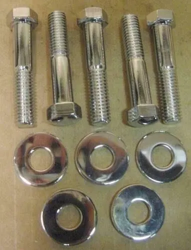Pulley Bolt Kit 2000 Up Softail Chrome