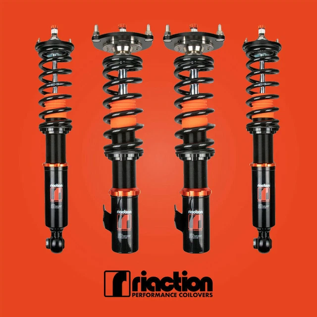 For 89-94 Nissan 240SX S13 | Riaction Coilovers 32 Way Adjustable Coilovers