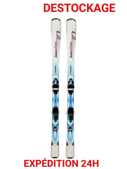 ski occasion adulte "CROSSLANDER 7.0 " taille: 176 cm = 1 mètre 76 + fixations