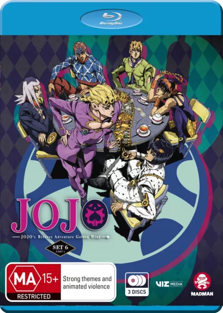 JoJo's Bizarre Adventure: Golden Wind (Season 5: VOL.1 - 39 End) ~ All  Region ~