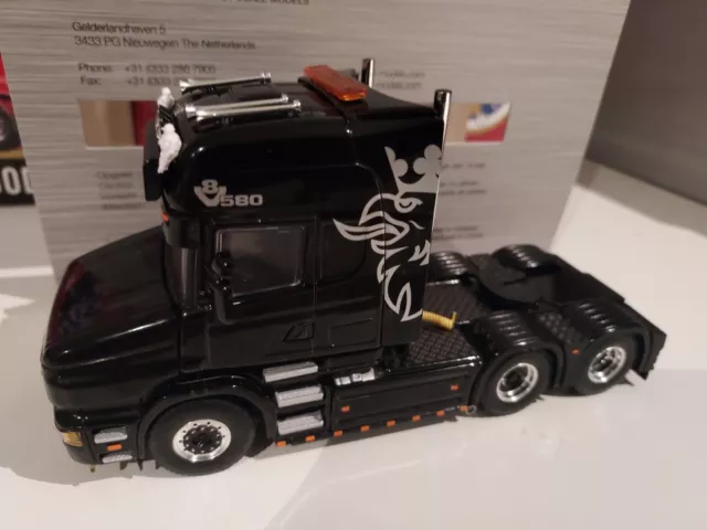 WSI Premium Line Scania 4 Serie Torpedo Topline 6x2 Tag Axle 04-2195 1:50 scale