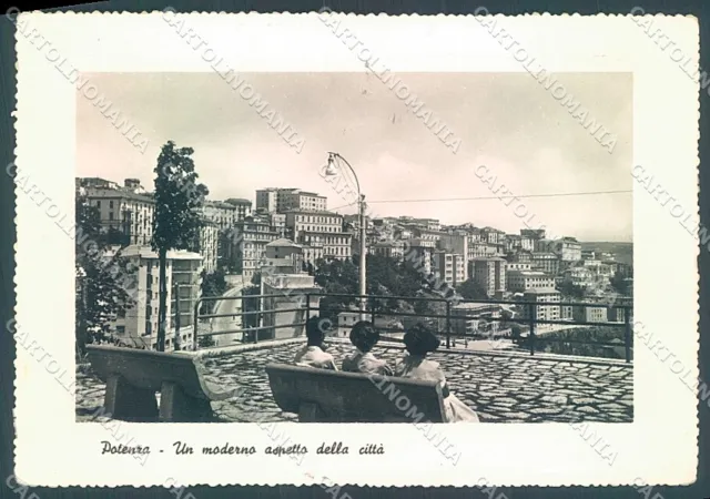 Potenza Città Foto FG cartolina JK5783
