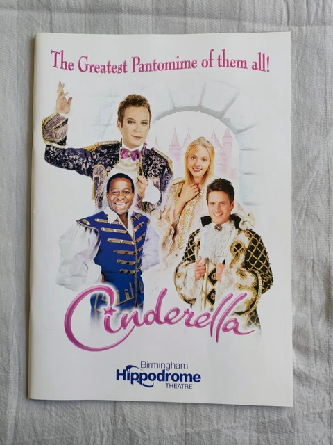 Pantomime Programme CINDERELLA - PANTOMIME - Programme - Birmingham Hippodrome - Dec 2003 ...