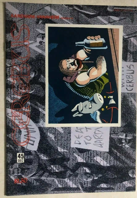 CEREBUS #45 signed by Dave Sim (1982) Aardvark-Vanaheim Comics FINE-