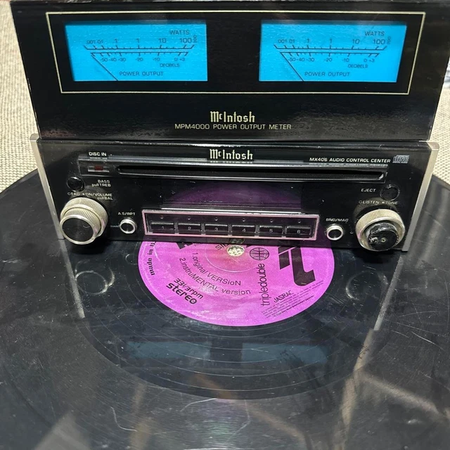 MCINTOSH MX406 + McIntosh mpm4000 power output meter Working item 
