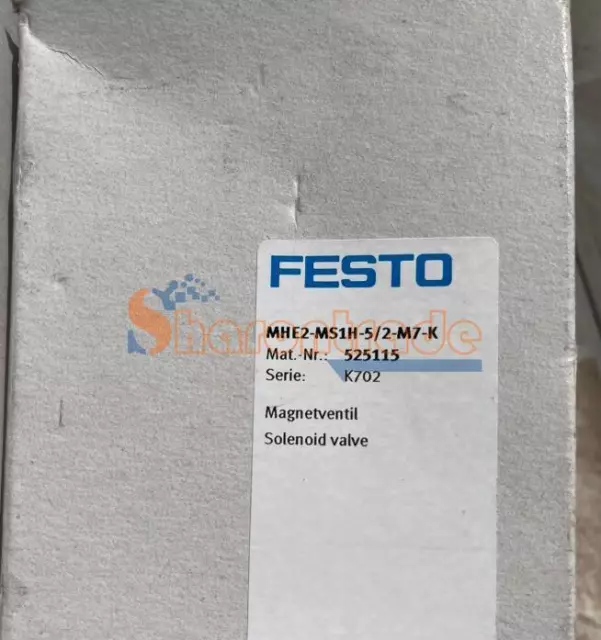 1PCS New Festo MHE2-MS1H-5/2-M7-K High-frequency solenoid valve 525115