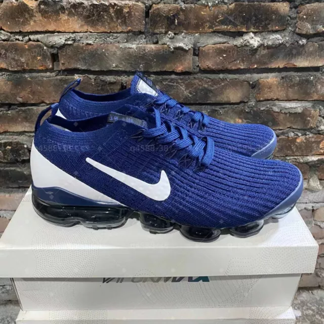 DS Nike Air VaporMax Flyknit 3 Navy Air cushion shoes