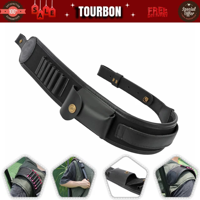 Leather Rifle Sling » TOURBON Leather Rifle Sling Hand Tooled Ammo Holder Gun Carry Strap Barrel Mount 22 Plvj Leather Rifle Sling » TOURBON Leather Rifle Sling Hand Tooled Ammo Holder Gun Carry Strap Barrel Mount 22 Plvj
