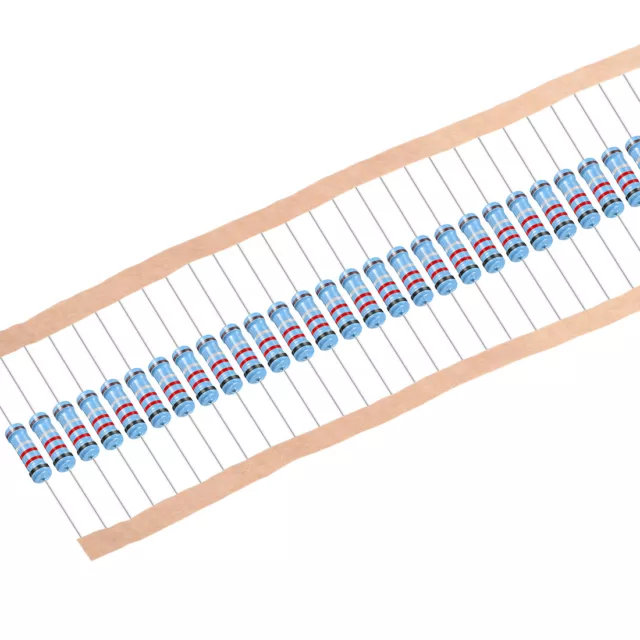 Metal Film Resistors 0.22 Ohm 1W 1% Tolerances 5 Color Bands 30Pcs