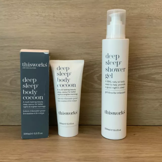 Thisworks Gel Douche Relaxant 250ml + Lotion relaxante pour le corps 100ml