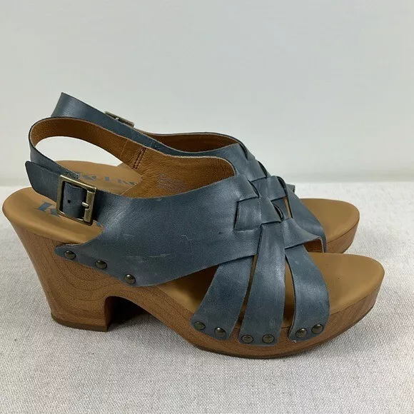 Korks berengo online wood heel sandals