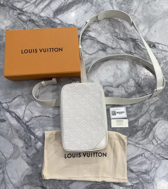 100% AUTHENTIC LOUIS Vuitton Utility Side Bag Monogram Macassar - Virgil  Abloh £913.65 - PicClick UK