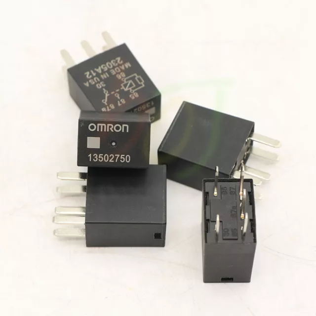 10Pcs New 13502750 Omron Relay 5pin Us