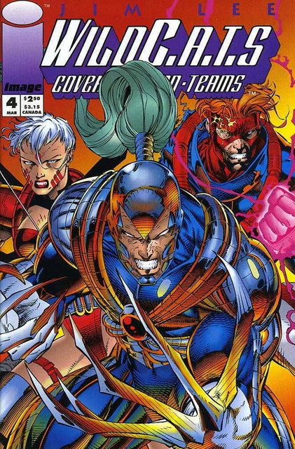 WildC.A.T.s #4 VF/NM; Image | Jim Lee Wildcats - we combine shipping