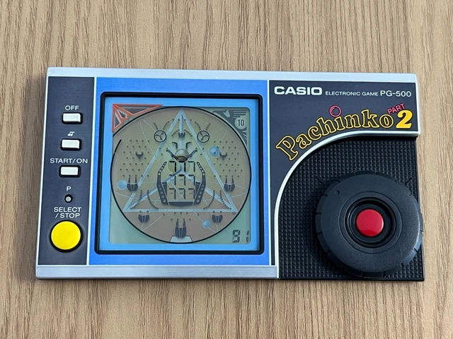 16192 CASIO LCD Game Pachinko Part 2 PG-500 【動作品】LSIゲーム