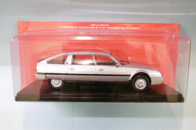 Hachette / Ixo - CITROEN CX 2500 25 PRESTIGE Phase 2 gris métallisé Neuf 1/24