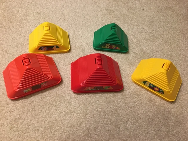 VTECH NEST & Build Tree Stacker Cat Educational Toy Count Number Sound ...