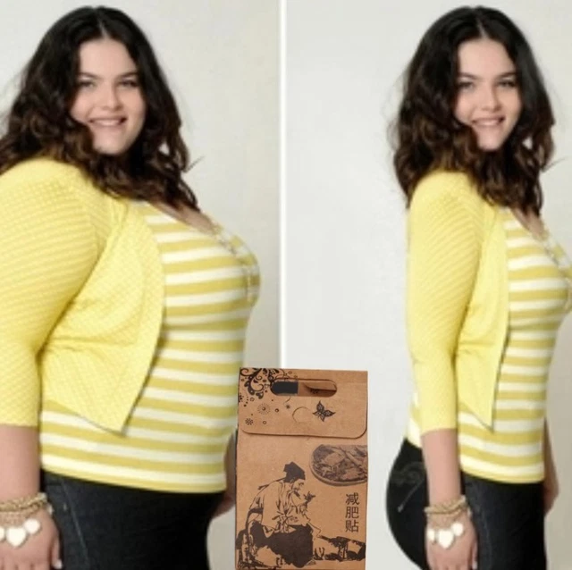40Pcs Chinese traditional belly slimming weight loss fat burner diet pills patch