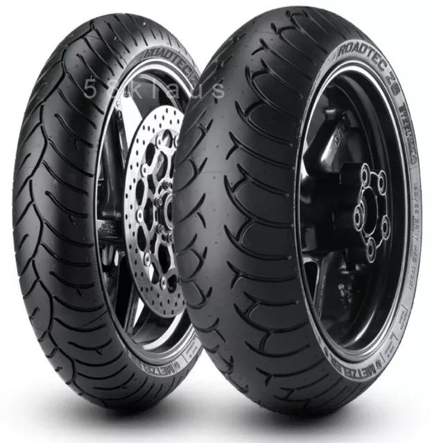 Satz Metzeler Roadtec Z6 170/60 ZR17 72W + 120/70 ZR17 58W MotorradReifen Set