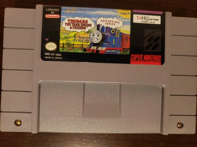THOMAS THE TANK Engine And Friends (Super Nintendo SNES) Authentic ...