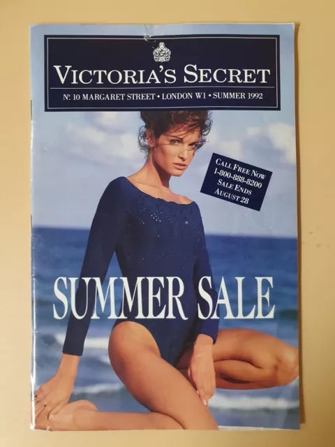 VICTORIA'S SECRET CATALOG SUMMER SALE 1992 £19.87 - PicClick UK