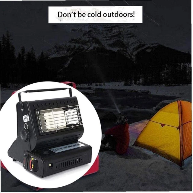 1.3KW Tragbare Butan Gasheizung Camping Gas Kocher Zeltheizung Keramik 2in1 DHL 2