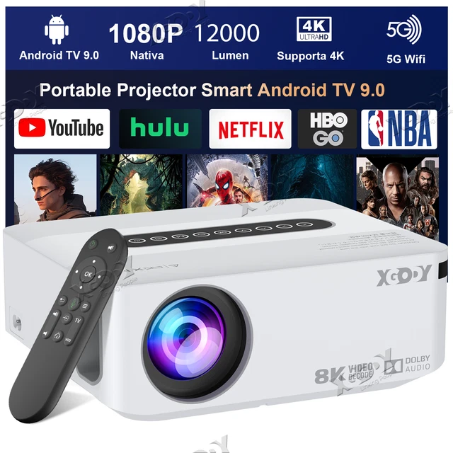 Proiettore cinematografico per esterni da 15000 lumen, proiettore