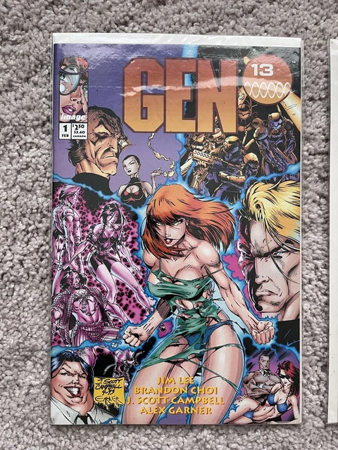 Gen 13 (Image Comics, 1994 First Series), #1-4 Jim Lee