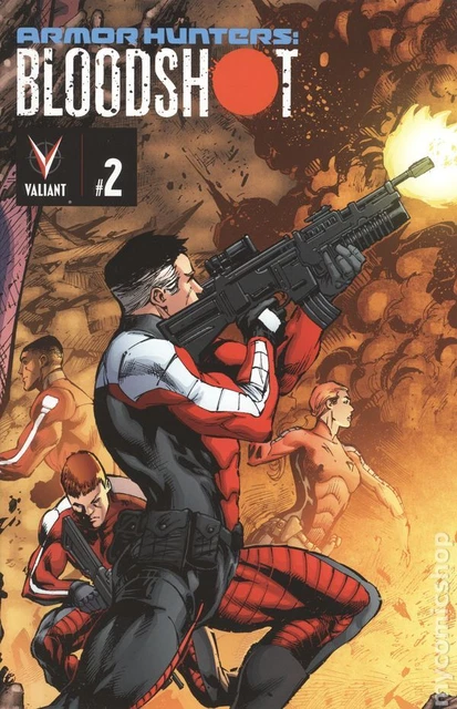 Armor Hunters Bloodshot #2C FN 2014 Stock Image