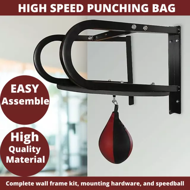 Speedball Boxing Punching Bag High Speed Ball Boxers Martial Arts Gym Wall Bags