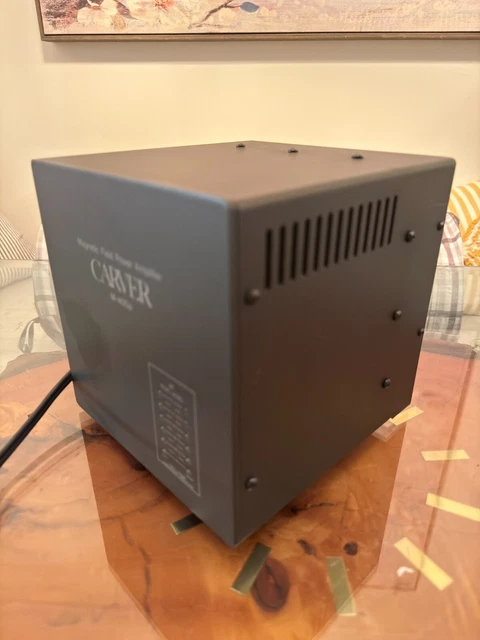 CARVER M-400A CUBE Magnetic Field Power Amplifier £260.38 - PicClick UK