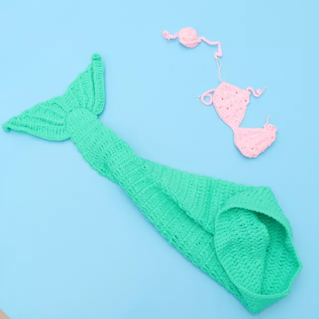 Baby Girl Outfit Boy Clothing Newborn Photography Prop Mermaid Costume