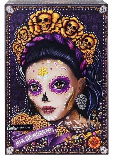 2021 Mattel BARBIE DOLL DAY OF THE DEAD GXL27 Collectible 3