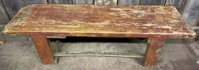 antique work bench table French