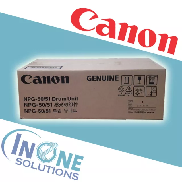 Genuine Canon NPG-50/51 Drum Unit - Black