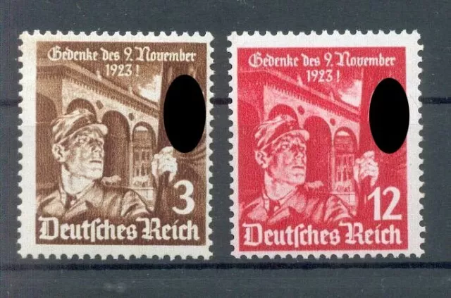 DR-3.Reich 598/9 598-599 LUXUS** MNH POSTFRISCH 16EUR (69747