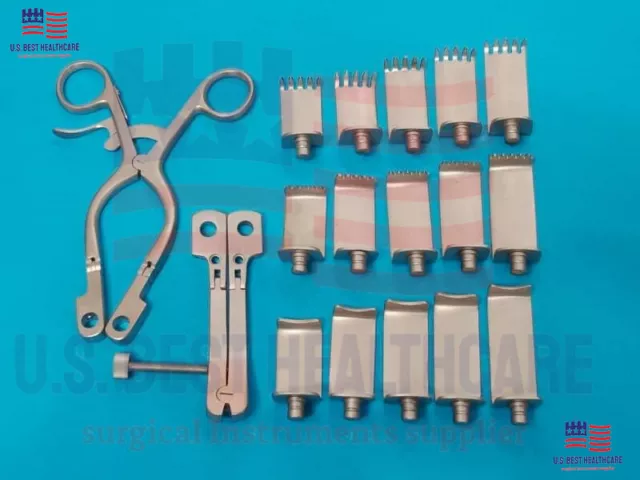 Aesculap Surgical Orthopedic Neuro Spine Cervical Retractor Set Demorial