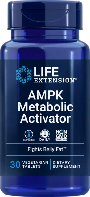 Life Extension Ampk Metabolisch Aktivator 30 Vegetarisch Tablet, Gewichtsverlust