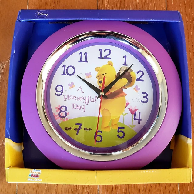 DISNEY SKYTIMER WALL Clock Winnie the Pooh Brand New Disney Channel 27