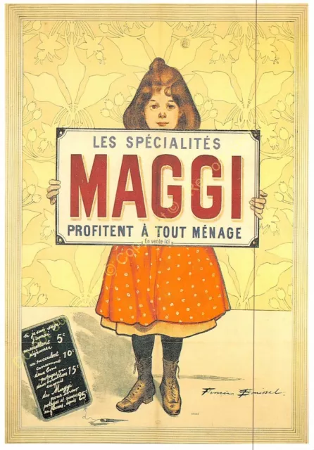 CP Postcard Affiche Publicité LES SPéCIALITéS MAGGI Edit CLOUET 10449