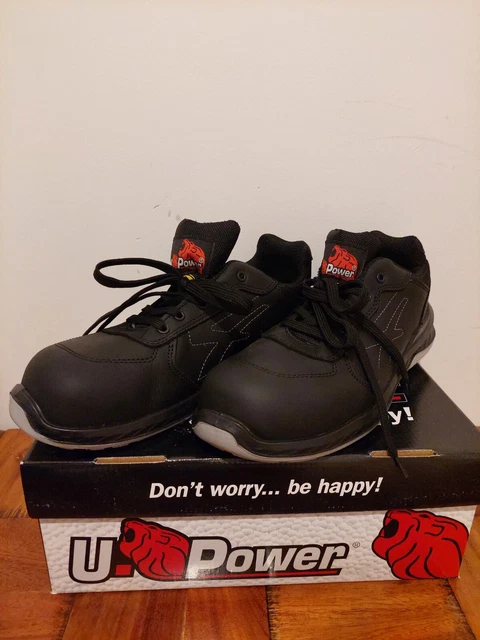 Zapatos De Trabajo U-Power Velar S3 SRC ESD - Seguridad Antideslizante, Puntera De Aluminio, Talla 35-48
