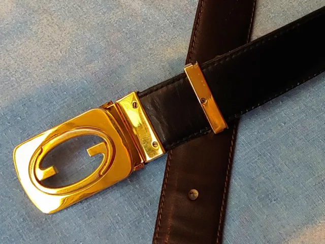 Cintura gucci on sale double face