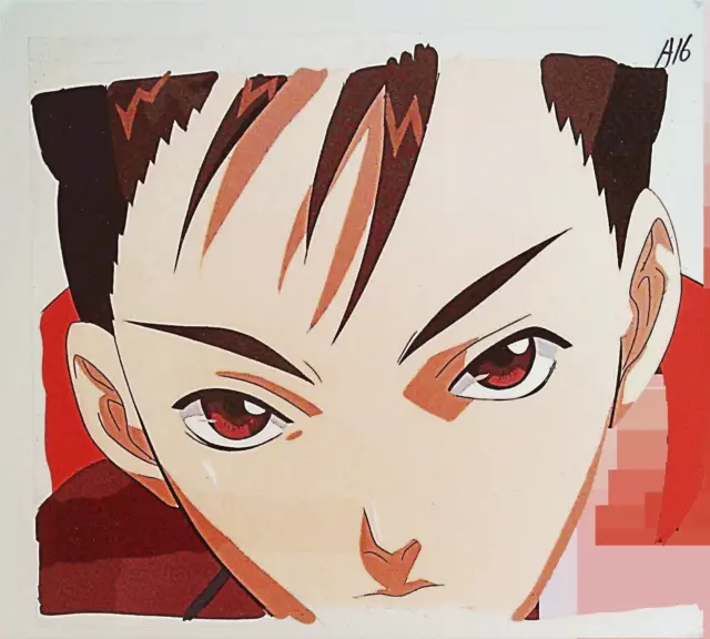 STREET FIGHTER ALPHA ZERO RYU ANIME PRODUCTION CEL 10