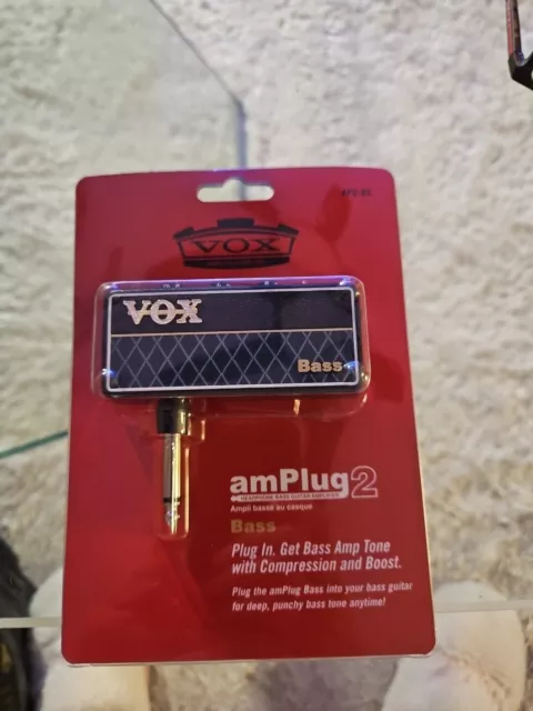 Vox AP2BS amPlug Bass 2 Headphone Guitar Amplifier