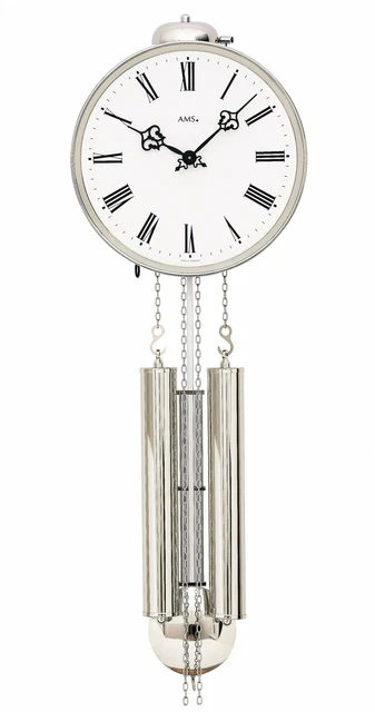 HORLOGE MURALE MODERNE avec mouvement à quartz de AMS AM F5809/16 neuf