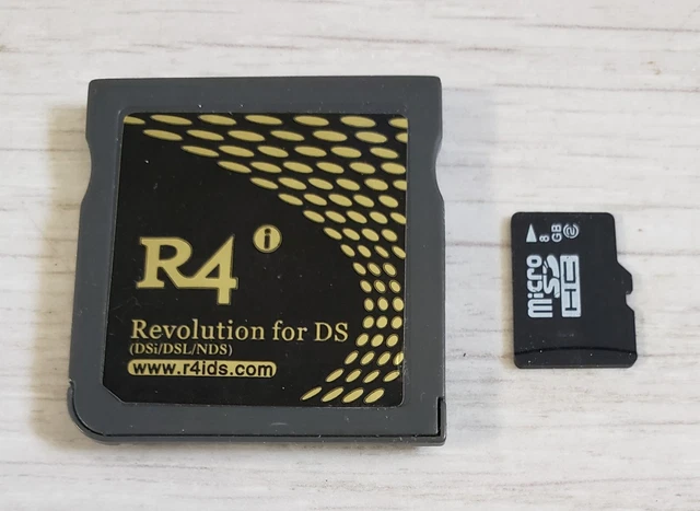 JEU R4 I pour Console Nintendo dsi + carte memoire 8go EUR 8,90